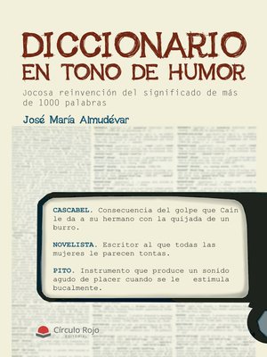 cover image of Diccionario en tono de humor